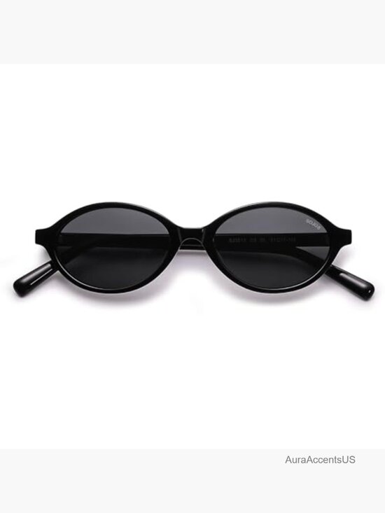 Handmade Acetate Oval Sunglasses Retro Y2K Narrow Face main image 5